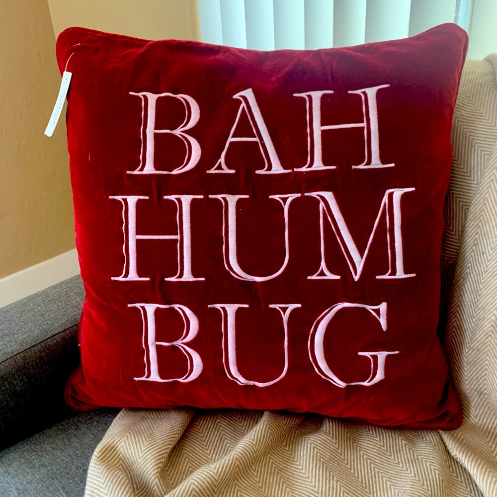 Large Holiday pillow